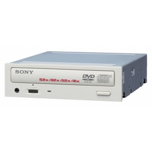 Part No: CRX320A - Sony 52x/32x/52x/16x Internal EIDE/ATAPI CD-RW/dvd Combo Drive - CD-RW/dvd-ROM - EIDE/ATAPI - Internal